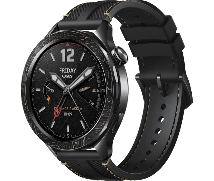 Фото - аксессуар к смарт-чсасам Безель и ремешок Xiaomi Watch S4 Bezel and Strap Kit-Midnight Carbon BHR9908GL