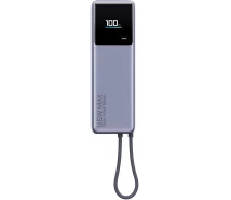 Купить - power bank  Power Bank Xiaomi 10000mAh 165W Integrated Cable (BHR9361GL) серый