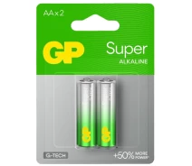 Купить - батарейку и аккумулятор  GP AA Super (2шт/бл)