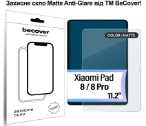 Купить - защитное стекло к планшету  Защитное стекло BeCover (Matte Anti-Glare) для Xiaomi Pad 8 / 8 Pro 11.2" (714576)