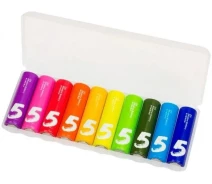 Купить - батарейку и аккумулятор  Батарейка ZMI Rainbow AA Alkaline (AA501) 10шт/бл