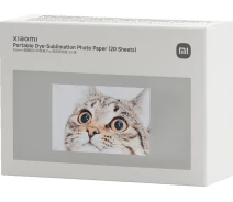 Купить - фотобумагу для термосублимационных принтеров  Бумага для принтера Xiaomi Portable Dye-Sublimation Photo Paper (20 Sheets) BHR082NGL