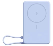 Купить - power bank  Внеш_АКБ Xiaomi Magnetic 10000mAh with Built-in Stand (BHR08PCGL) голубой