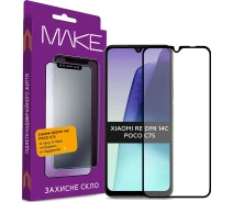 Купить - защитное стекло для смартфона  Защитное стекло MAKE (MGF-XR14C/PC75) для Xiaomi Redmi 14C/Poco C75