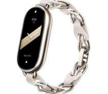 Купить - аксессуар к смарт-чсасам  Ремешок Xiaomi Smart Band 8/9 Chain White (белый)(BHR7301CN)