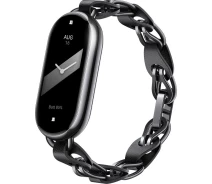 Купить - аксессуар к смарт-чсасам  Ремешок Xiaomi Smart Band 8/9 Chain Black (черный)(BHR7298CN)