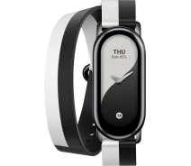 Купить - аксессуар к смарт-чсасам  Ремешок Xiaomi Smart Band 8/9 Strap Black White (черно-белый)