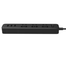 Купить - сетевой фильтр  Сетевой фильтр Mi Power Strip (3 розетки + 3 USB-port) Black