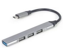 Купить - кардридер  Концентратор USB Type C Gembird UHB-CM-U3P1U2P3-02