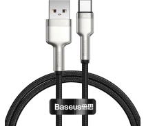 Купить - адаптер и кабель  Кабель Baseus USB to Type-C 66W 1m (CAKF000101) черный