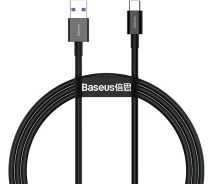 Купить - адаптер и кабель  Кабель Baseus USB to Type-C 66W 1m (CATYS-01) черный