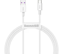 Купить - адаптер и кабель  Кабель Baseus USB to Type-C 66W 1m (CATYS-02) белый