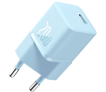 Купить - аксессуар к смартфону  Зарядное устройство Baseus GaN5 FC mini 1C 20W (CCGN050103) голубой