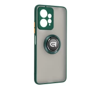 Купить - аксессуар к смартфону  Чехол ArmorStandart Frosted Matte Ring Dark Green (ARM68379) для Xiaomi Redmi Note 12 4G