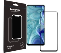 Купить - аксессуар к смартфону  Защитное стекло BeCover черное (710632) для Poco M6 Pro