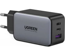 Купить - аксессуар к смартфону  Зарядное устройство UGREEN CD244 U+2C 65W GaN FC сер.