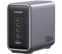 Купить - аксессуар к смартфону  Сетевое зарядное устройство UGREEN CD333 Nexode 1U+4C 300W GaN сер.