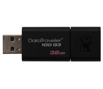 Купить - флешку  Флеш-память USB Kingston DataTraveler 100 G3 32GB USB 3.0 (DT100G3/32GB)