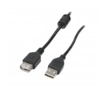 Купить - адаптер и кабель  Кабель Maxxter USB2.0 AM/AF 3м UF-AMAF-10