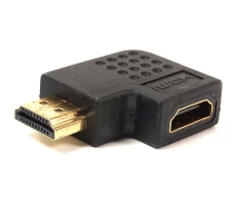 Купить - адаптер и кабель   -переходник PowerPlant HDMI AF - HDMI AM, правый угол