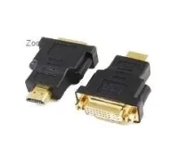 Купить - адаптер и кабель  Адаптер Cablexpert HDMI-DVI, F/M, позол.контакты (A-HDMI-DVI-3)