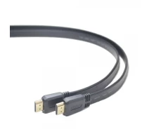 Купить - адаптер и кабель  Кабель Cablexpert HDMI V.1.4, плоский, с позолоч. коннекторами, 3м (CC-HDMI4F-10)