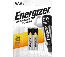 Купить - аксессуар к телевизору  Батарейка Energizer ALKALINE POWER AAA (2шт/бл)