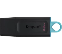 Купить - планшет  Флеш-память USB Kingston DataTraveler Exodia 64GB Black+Teal (DTX/64GB)