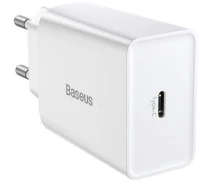 Купить - смартфон и телефон  Зарядное устройство Baseus 20W QC 1С White (CCFS-SN02)