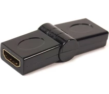 Купить - адаптер и кабель  Кабель PowerPlant HDMI AF - AF, 360 градусов (KD00AS1299)