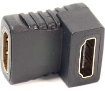 Купить - адаптер и кабель  Кабель PowerPlant HDMI AF - HDMI AF, кутовий (KD00AS1305)