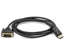 Купить - адаптер и кабель  Кабель PowerPlant DisplayPort - DVI, 1.8м (CA911158)