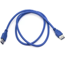 Купить - адаптер и кабель  Кабель PowerPlant USB 3.0 AF – AM, 1 м (CA911134)