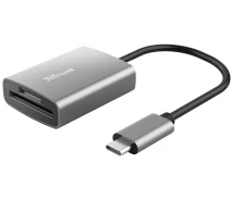 Купить - кардридер  Кардридер USB-C Trust Dalyx Fast Aluminium (24136)