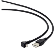 Купить - адаптер и кабель  Кабель Cablexpert USB 2.0 A-папа / Micro B-папа, 1.8м (CCP-mUSB2-AMBM90-6)