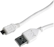 Купить - адаптер и кабель  Кабель Cablexpert micro USB2.0, A-папа/micro B-папа 1м (CCP-mUSB2-AMBM-W-1M)