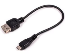 Купить - аксессуар к смартфону  Кабель Maxxter OTG USB2.0, AF-MicroUSB, 0.15м (U-AFM-OTG)