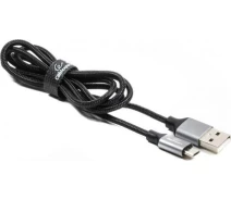 Купить - адаптер и кабель  Кабель Cablexpert micro USB 2.0 A-папа/Micro B-папа, 2.4А (CCPB-M-USB-09BK)