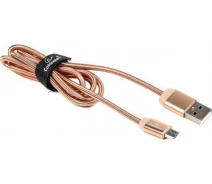 Купить - адаптер и кабель  Кабель Cablexpert micro USB 2.0 A-папа/Micro B-папа, 2.4А (CCPB-M-USB-08G)