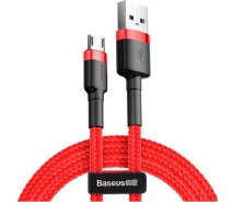 Купить - адаптер и кабель  Кабель Baseus USB to Lightning 2m (CALKLF-C09) красный