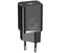 Купить - смартфон и телефон  Зарядное устройство для Baseus Super Si 1C 25W (CCSP020101) черный