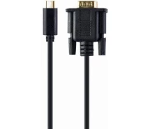 Купить - аксессуар к смартфону  Адаптер-переходник USB Type-C на VGA / Full HD@60Hz, 2м (A-CM-VGAM-01)