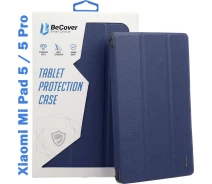 Купить - чехол  Чехол-книжка Soft Edge BeCover с креплением для стилуса для Xiaomi Mi Pad 5/5 Pro Deep Blue (708362)