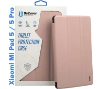 Купить - чехол  Чехол-книжка Soft Edge BeCover с креплением для стилуса для Xiaomi Mi Pad 5/5 Pro Rose Gold (708364)