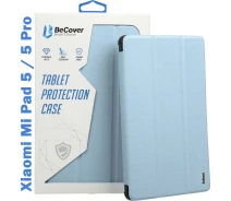 Купить - чехол  Чехол-книжка Soft Edge BeCover с креплением для стилуса для Xiaomi Mi Pad 5/5 Pro Light Blue (708365)