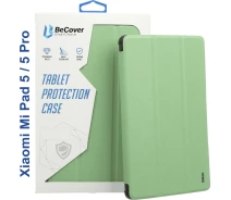 Купить - чехол  Чехол-книжка Soft Edge BeCover с креплением для стилуса для Xiaomi Mi Pad 5/5 Pro Green (708330)