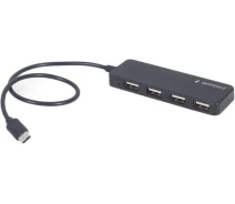 Купить - кардридер  Концентратор USB2.0 Gembird UHB-CM-U2P4-01