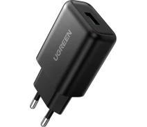 Купить - смартфон и телефон  Зарядное устройство UGREEN CD122 18W USB QC 3.0 Charger черный