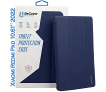 Купить - планшет  Чехол-книжка BeCover Smart Case для Xiaomi Redmi Pad 10.61" 2022 Deep Blue (708723)