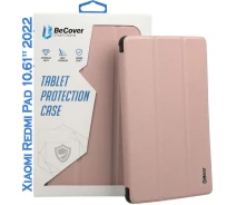 Купить - чехол  Чехол-книжка BeCover Smart Case для Xiaomi Redmi Pad 10.61" 2022 Rose Gold (708730)